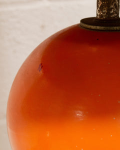 Orange Cone Lamps