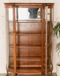 Antique Glass Hutch