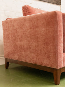 Lisette Sofa in Bianca Rosewood