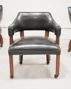 4 Leather Chairs