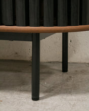 Load image into Gallery viewer, Johannesburg Buffet Credenza in Black &amp; Walnut
