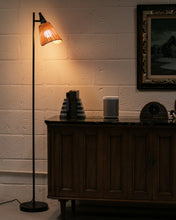Load image into Gallery viewer, Rattan Cone Floor Lamp
