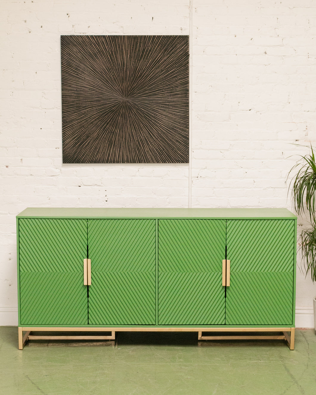 Kelly Green Cabinet