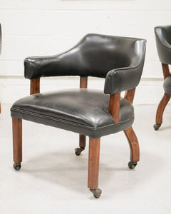 4 Leather Chairs