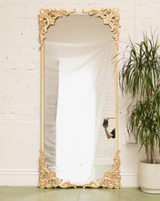 Load image into Gallery viewer, Rectangle Georgian Style Gold Mirror
