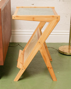 Blonde Magazine Side Table