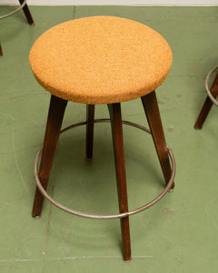 1960’s Walnut Bar Stools