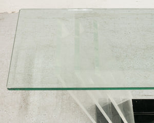 1970’s Lucite Console Table