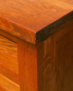 Antique Oak Tailors Desk