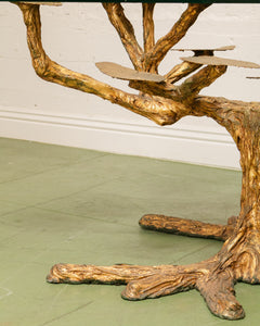 Gold Tree Dining Table