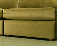 Load image into Gallery viewer, Vintage Modular Green Sofa
