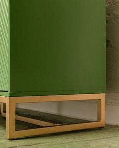 Kelly Green Cabinet