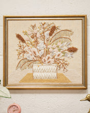 Load image into Gallery viewer, Boho Crewel Embroidered Art
