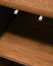 Load image into Gallery viewer, Johannesburg Buffet Credenza in Black &amp; Walnut
