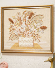 Load image into Gallery viewer, Boho Crewel Embroidered Art
