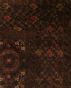 Antique Afghan Beloch Rug