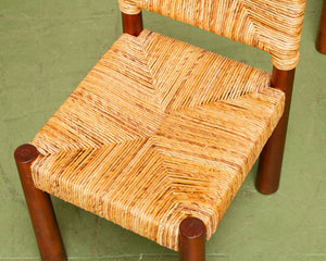 Half moon Rattan Dining Chair