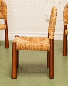 Half moon Rattan Dining Chair