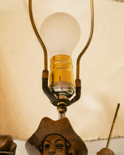 Load image into Gallery viewer, Vintage Colonial Man Lamp
