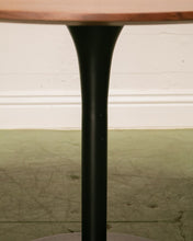 Load image into Gallery viewer, Walnut Top and Black Tulip Table
