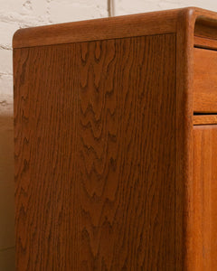 Vintage Oak boho Buffet Sideboard Credenza