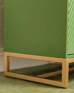 Kelly Green Cabinet