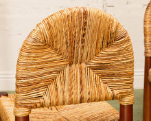 Load image into Gallery viewer, Half moon Rattan Dining Chair
