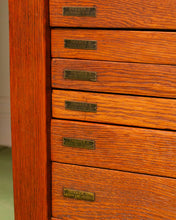 Load image into Gallery viewer, Antique Oak Tailors Desk
