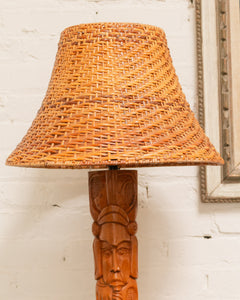 Vintage Tiki Lamp