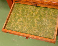 Load image into Gallery viewer, Antique Oak Tailors Desk
