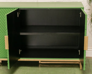 Kelly Green Cabinet