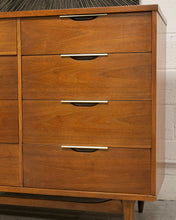 Load image into Gallery viewer, Kent Coffey 8 drawer Dresser Highboy Dresser
