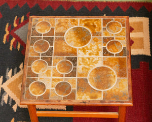 Vintage Tile Mid Century Table