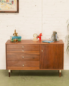 Vintage Walnut Sideboard