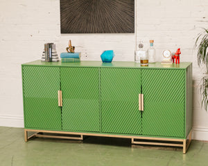 Kelly Green Cabinet