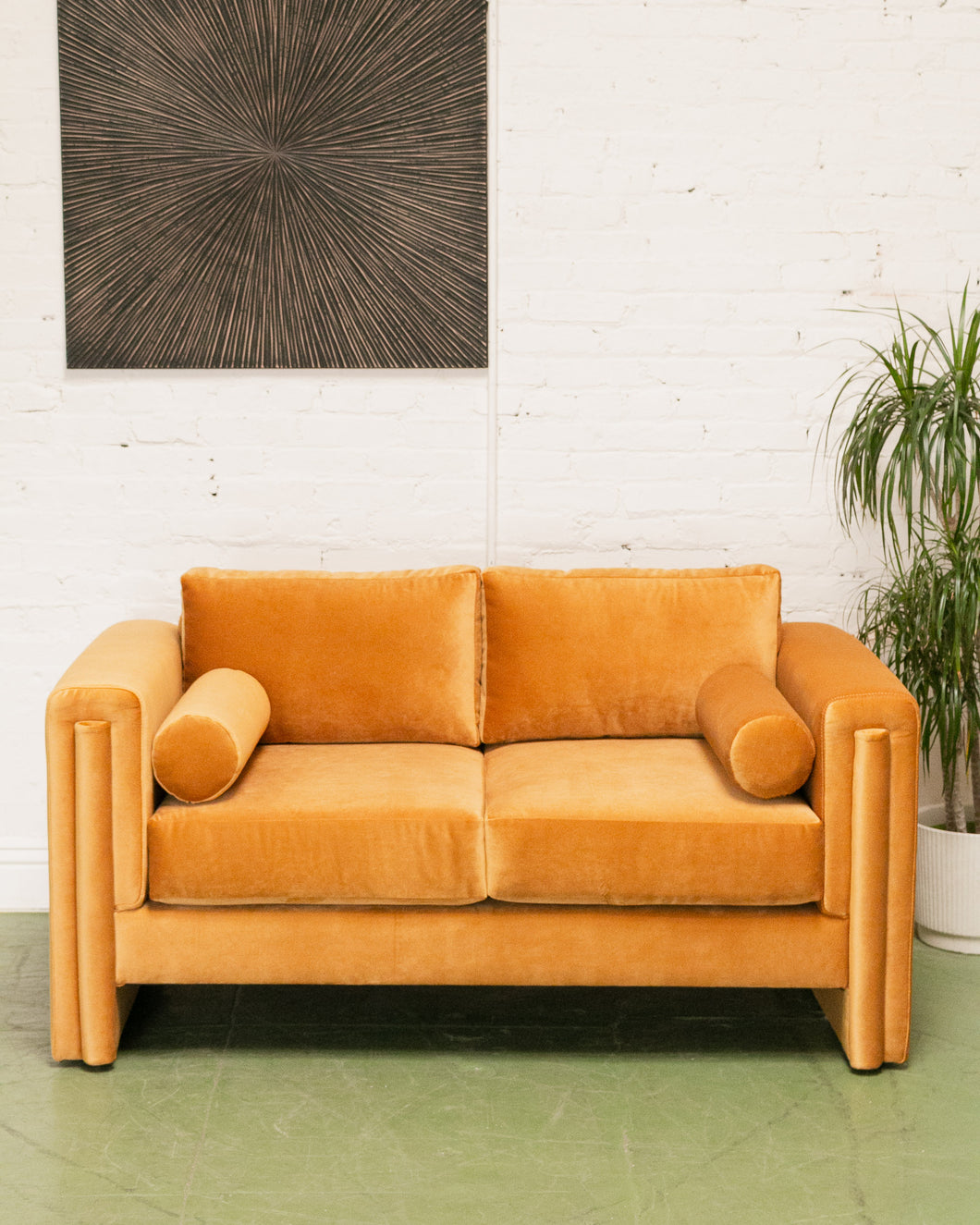 Harper Sofa in Gold