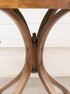 Oval Vintage End Table