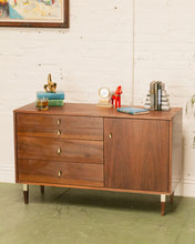 Load image into Gallery viewer, Vintage Walnut Sideboard
