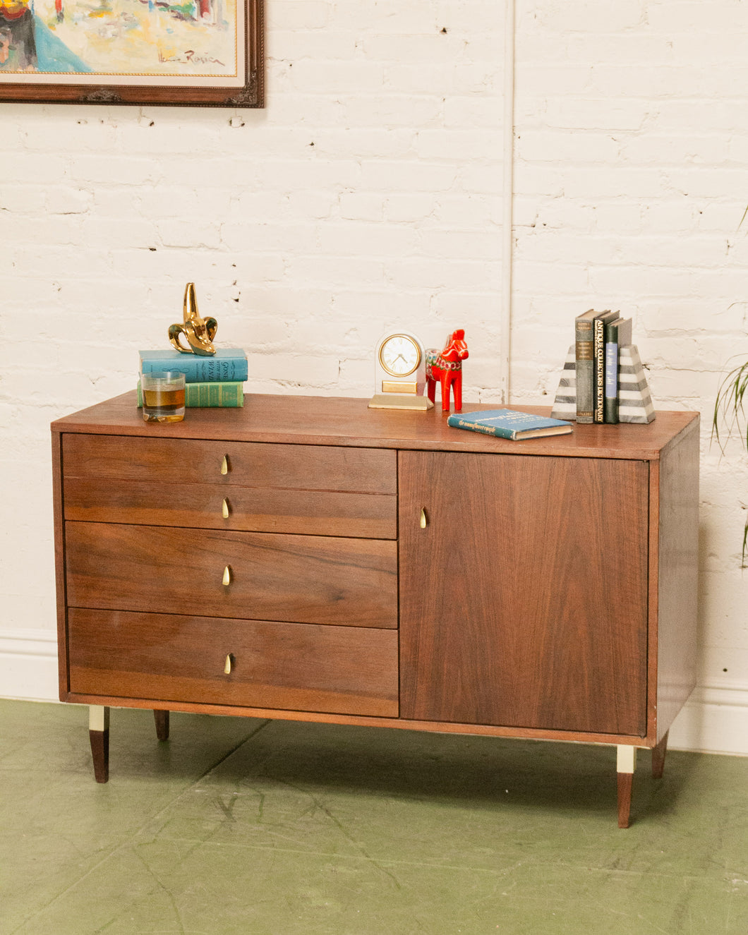 Vintage Walnut Sideboard