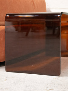 Rootbeer Acrylic Side Table