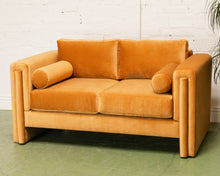 Load image into Gallery viewer, Harper Sofa in Gold
