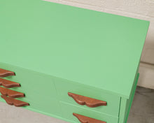 Load image into Gallery viewer, Aqua Turquoise Dresser
