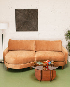 Ramona Sofa in Tramore Amaretto