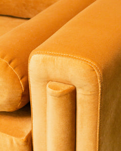 Harper Sofa in Gold