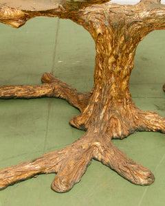 Gold Tree Dining Table