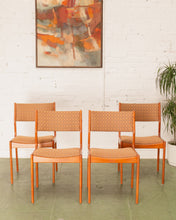 Load image into Gallery viewer, Danish Modern Dining Chairs (set of 4)
