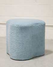 Load image into Gallery viewer, Blue Biomorphic Stool
