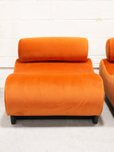 Load image into Gallery viewer, 1970’s Orange Lounger
