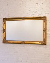 Load image into Gallery viewer, Vintage Gold Framed Rectangle Mirror
