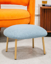 Load image into Gallery viewer, Blue Ottoman
